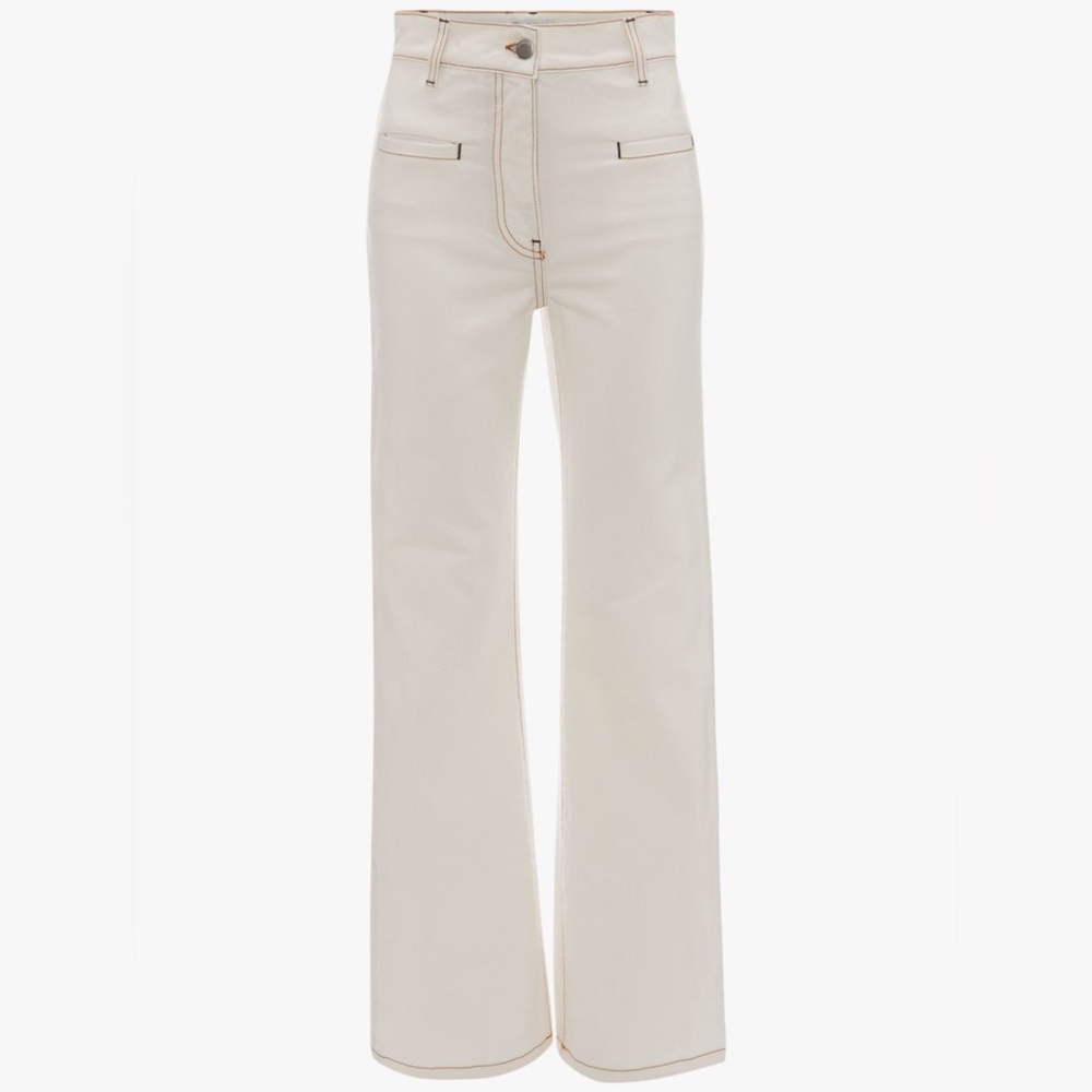 JW Anderson Off White Slim Flare Jeans NWT